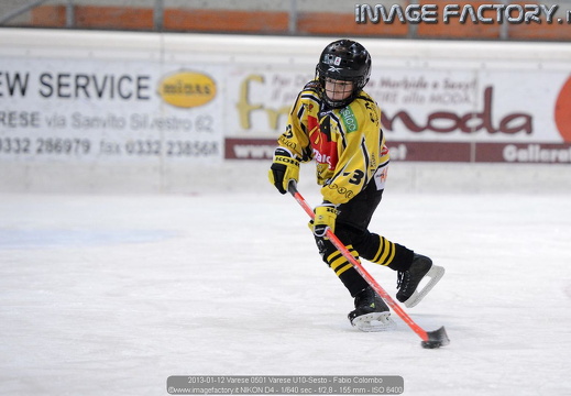2013-01-12 Varese - Hockey Milano Rossoblu U10
